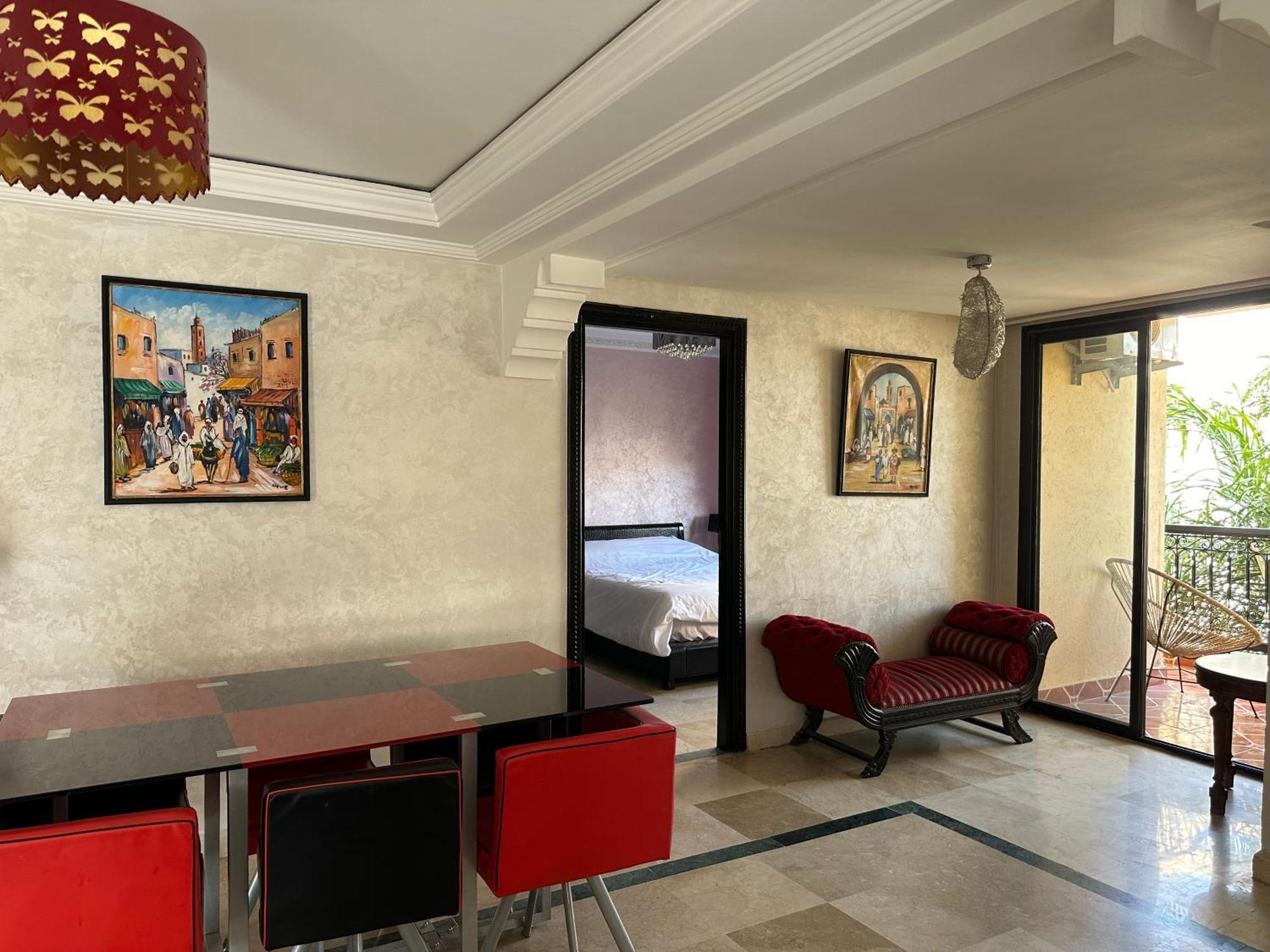 Deluxe Appartment With Pool 마라케시 외부 사진